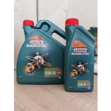 Castrol Magnatec A3/B4 10W-40 4 Litre + 1 Litre Motor Yağı ( Üretim Yılı: 2022 )