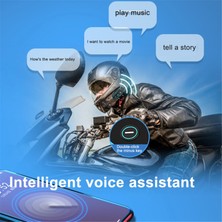 A10 Şarj Edilebilir Motosiklet Kablosuz Bluetooth Kask Kulaklık Kulaklıklar