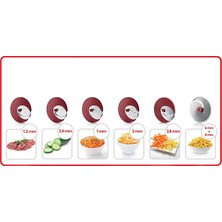 Philips HR1388/80 Salata Hazırlayıcı ve Doğrayıcı (6 Paslanmaz Çelik Dilim)