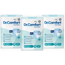 Dr.Comfort Dr. Comfort Yetişkin Emici Külot Large 30'lu 3 Paket 90 Adet