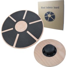 Duyu Atölyesi Ahşap Denge Tahtası 40 Cm, Balance Board