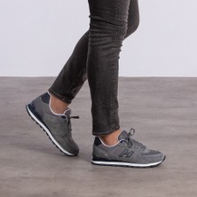Hammer Jack 19250 Gri Beyaz  Deri Erkek Günlük Sneaker Spor Ayakkabı 46 47 48 Büyük Numara Büyük Ayak