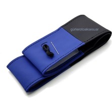 Gürler Oto Kılıf ve Aksesuar Fiat Fiorino Direksiyon Kılıfı Dikmeli Mavi-Siyah(4parçalı)