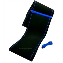 Gürler Oto Kılıf ve Aksesuar Chevrolet Aveo Dikmeli Direksiyon Kılıfı Kırmızı Yüzüklü Alkantra