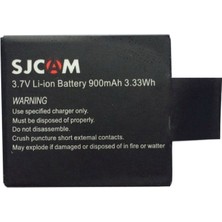 Sjcam SJ4000 SJ5000 M10 Uyumlu 3.7V Li-Ion 900 Mah 3.33 Wh Yedek Batarya Gplus SJ-900