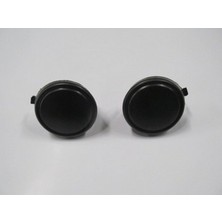 TŞT 2004 - 2009 Citroen C2 Sis Lamba Kapağı Sağ - Sol Set (2 Parça) Sis Deliksiz (Oem NO:7414AQ)