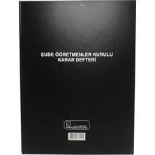 Kocaoluk Şube Öğretmenler Kurulu Karar Defteri Ciltli