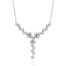 Lilarote Kalemli Pırlanta Set Kolyesi