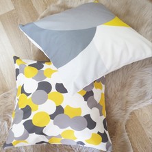 Körfez Kırlent Trend Desen Kırlent Kılıfı 2'li Kombin Set