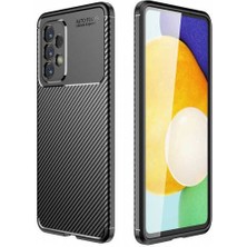 Smody Samsung Galaxy A33 5g Kılıf Silikon Negro Karbon Desen Kamera Korumalı