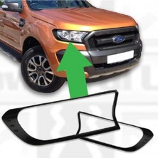 Teknocity Ford Ranger T7 2015-2019 Far Cercevesi Siyah