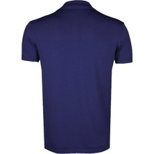 CO Cewo Tricot Basic Lacivert Polo Triko Tişört