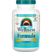 Source Naturals Wellness Formula Bio-Aligned Vitamins & Herbal Defense 240 Kapsul
