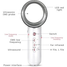 Xinh Yükseltilmiş Ultrasonik Kavitasyon Zayıflama Makinesi Vücut Masaj Ems Kızılötesi Yüz Kaldırma Kilo Kaybı Yağ Burner Galvanik Terapi | Ev Kullanımı Güzellik Cihazları (Yurt Dışından)