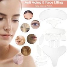 Xinh Yeniden Kullanılabilir Kırışıklık Çıkarma Çıkartmaları Yüz Alın Boyun Göz Pad Anti Aging Yüz Kaldırma Yanak Çene Yama Skincare | Ev Kullanımı Güzellik Cihazları (Yurt Dışından)