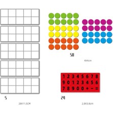 On Frame Matematik Manipülatif Sayım Çıkarma Ekleme Erken Eğitim(Yurt Dışından)