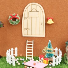 Bebek Evi Minyatür Kit Minyatür Sahne Noel Dekorasyonu Için Süsler