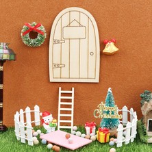 Bebek Evi Minyatür Kit Minyatür Sahne Noel Dekorasyonu Için Süsler