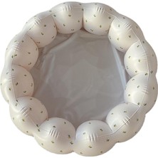 Petal Pvc Şişme Bebek Yüzme Havuzu 35.4x9.8 Inç Banyo Havuzu Hane Halkı(Yurt Dışından)