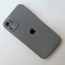 Pirok Store iPhone 11 Uyumlu Köşeli Kalıp ( 12 Görünümlü ) İçi Kadife Silikon Kılıf
