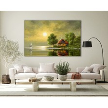Bestablo Göl Manzarası Kanvas Tablo