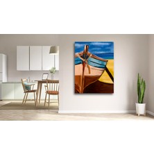 Bestablo Balıkçı Sandalı Kanvas Tablo