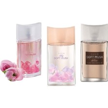 Avon Soft Musk Edt 50 ml Parfüm Lily Soft Musk Edt 50 ml Soft Musk Delice Parfüm Edt 50 Ml.üçlüset