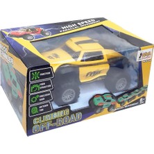 Asya Oyuncak Climbing Off-Road High Speed Şarjlı Uzaktan Kumandalı Araba - Sarı