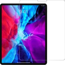 Kvy Apple iPad Pro 12.9 (2020) A2069 A2232 A2229 4.nesil Nano Kırılmaz Cam Ekran Koruyucu
