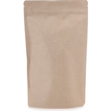 Packtory 18 x 29 x 4,5 cm Kraft Aluminyum Kilitli Doypack Ambalaj 750 Gr. 250 Adet