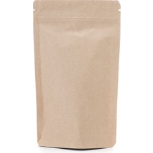 Packtory Kraft Aluminyum Kilitli Doypack Ambalaj  25 x 34 + 6 cm. 1500 gr. - 250 Adet