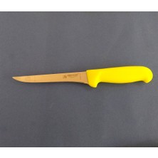 Heritagen Düz Sıyırma Bıçağı 15 cm Kemiksiz Bıçak (Paslanmaz Çelik Kasap Et Kemik)