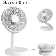 Xinh Şarj Edilebilir USB Masa Fan Taşınabilir Mini Standı Fan Soğutma Masası Ev Ofis Yurt ve Yatak Odası Için Küçük Katlanabilir Fan (Yurt Dışından)