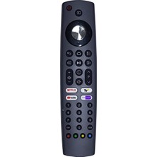 Kumandacenter Arçelik Netflix-Youtube-Bein Connect -Tv+ Tuşlu Lcd-Led Tv Kumanda TS9187R RC4353902/01 - Grundıg 55GEU7965A