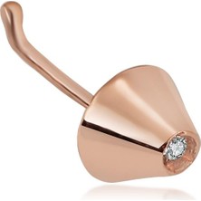 Diamine Altın Hızma Pırlanta Hızma 14 Ayar ( Koni Kırmızı)