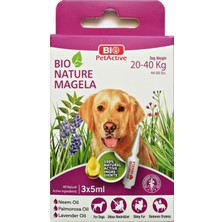 Bio Pet Active Nature Magela Dış Parazit Köpek Tüy ve Deri Bakım Ürünü 3 Adet x 5ml