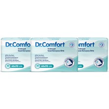 Dr.Comfort Dr Comfort 60X90 Yatak Koruyucu Örtü 30'lu 3 Paket 90 Adet