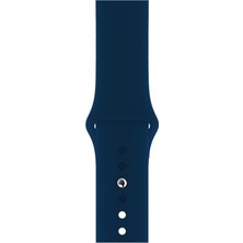 Desingshop Apple Watch 2 3 4 5 6 7 Se Uyumlu 42-44 mm  A+ Kaliteli Silikon Kordon