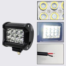 NKT GROUP Off Road Spot Delici 12 LED 5 Farklı Fonksiyonlu Su Geçirmez 3 Sıra