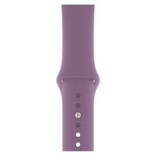 Desingshop Apple Watch 2 3 4 5 6 7 Se Uyumlu 38-40 mm  A+ Kaliteli Silikon Kordon Lavanta