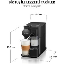 Nespresso F121 One Lattissima Kahve Makinesi, Siyah