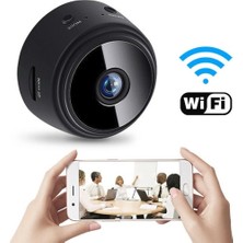 A9 1080P Mini Wifi Kamera Gece Görüşlü Hareket Sensörlü Mini Dv Siyah. Mini Kamera.