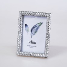 Selim 10 x 15 cm Zena Çerçeve Gümüş
