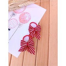 EyER Shoping Kırmızı Desenli Bağlama Tokası