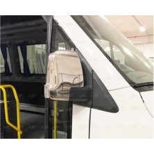 Mzm Oto Dizayn Mercedes Sprinter W907 Krom Ayna Kapağı 2 Prç. 2018 Ve Üzeri Paslanmaz Çelik