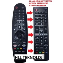 HLL Teknoloji Lg 3D Netflıx ve Amazon Tuslu LCD Kumanda-  7