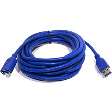 Aogo 5 Metre USB 3.0 Uzatma Kablosu 5mt USB Dişi Erkek Kablo 5m USB Extansion Usb3.0 Af Uzatma