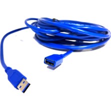 Aogo 5 Metre USB 3.0 Uzatma Kablosu 5mt USB Dişi Erkek Kablo 5m USB Extansion Usb3.0 Af Uzatma