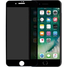 Bzontech Apple iPhone 8 Plus Hayalet Ekran Koruyucu Tam Kaplayan Privacy Iphone 8 Plus-Siyah