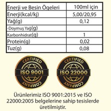 Hanzade Bitkisel Dört Hırsız Sirkesi 500 ml x 2 Adet Doğal Fermantasyon Içilebilir Katkısız Cam Şişe